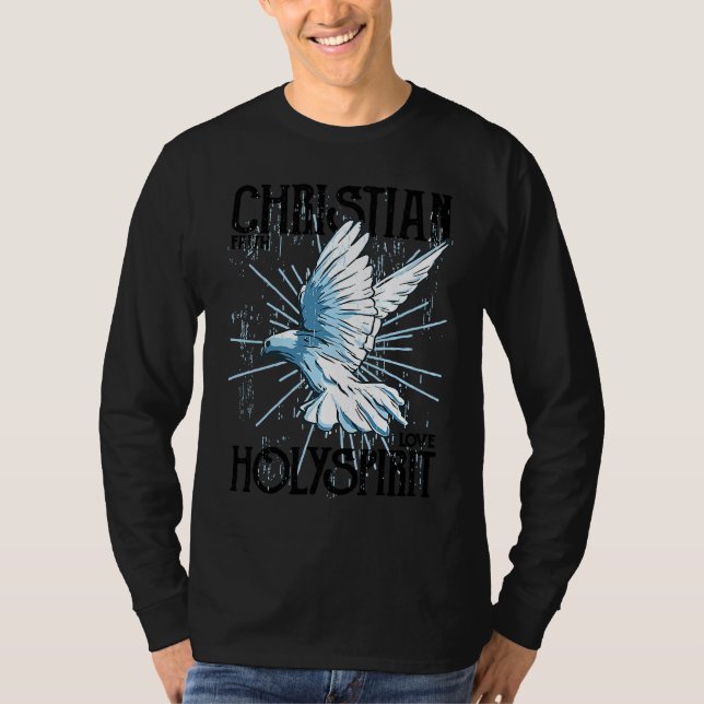 Camiseta Christian  Christian Faith Love Holy Spirit (Anverso)