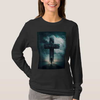 Camiseta Christian Cross Faith and Prayer