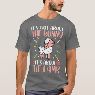 Camiseta Christian Easter Religion Its Not About The Bunny