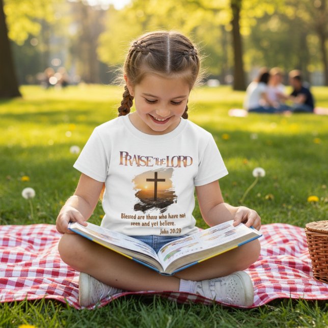 Camiseta Christian Faith - Blessed Are Those Who Believe (Subido por el creador)