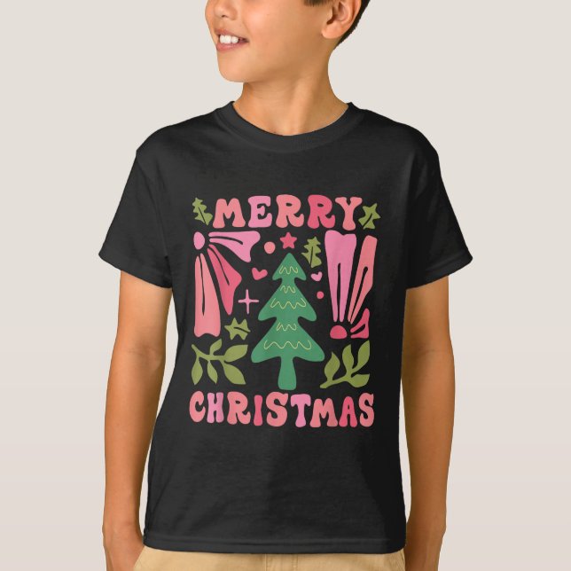 Camiseta Christian Faith Boho Merry Christmas Christmas  (Anverso)