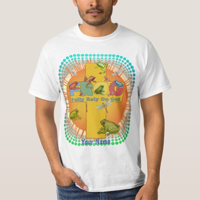 Camiseta Christian FROG Cross (Anverso)