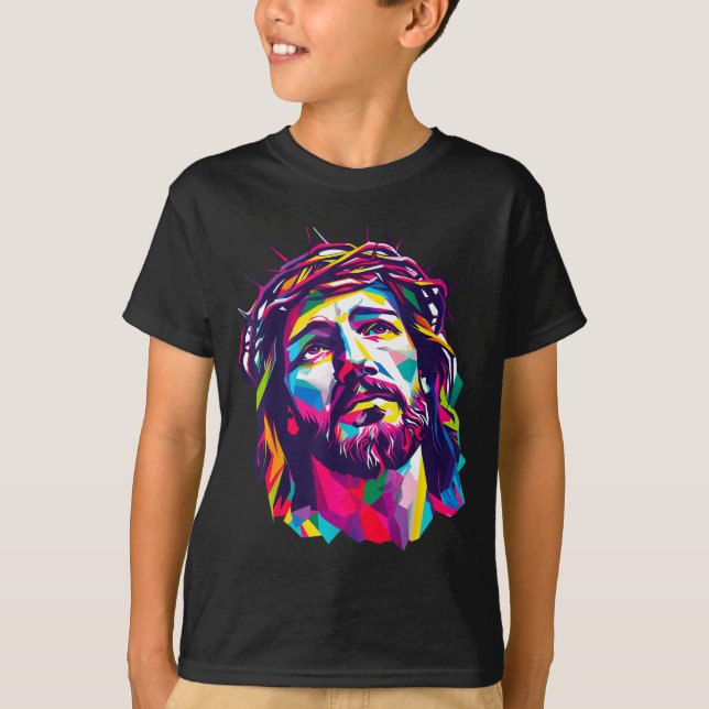 Camiseta Christian God Christus Religious Believe Blessed F (Anverso)
