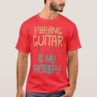 Camiseta Christian Guitarist Church Worship Guitar Player17