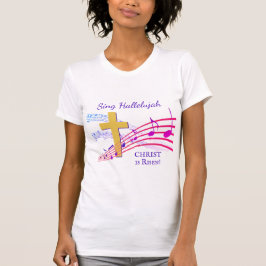 Camiseta Christian HALLELUJAH CHRIST ES LA Pascua RISEN