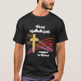 Camiseta Christian HALLELUJAH CHRIST ES LA Pascua RISEN