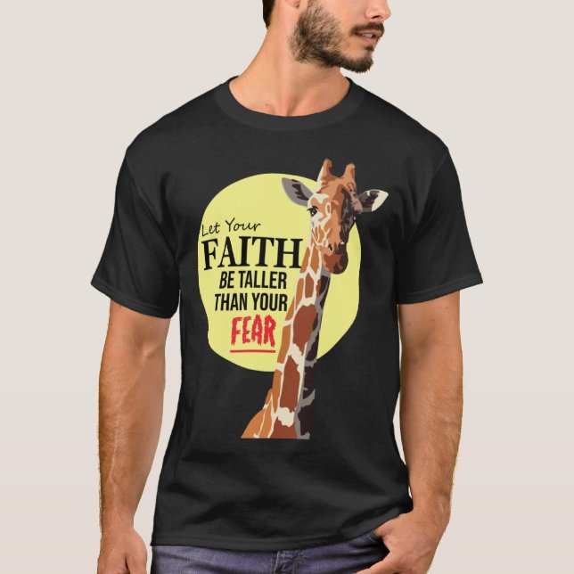 Camiseta Christian Let your faith be bigger than yours (Anverso)