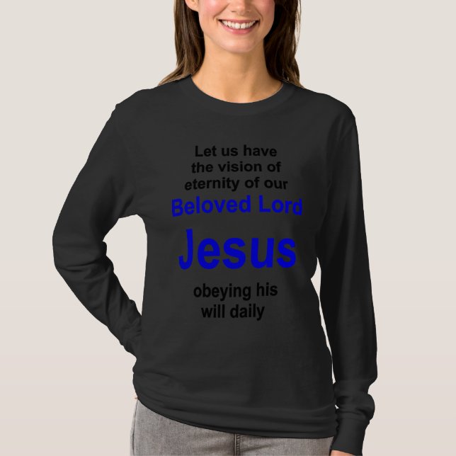 Camiseta Christian lifestyle Multilingual Series English ve (Anverso)