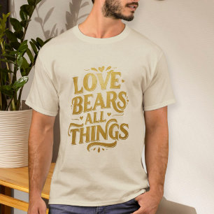 Camiseta Christian Love T-Shirt - The True Love Is Phrase