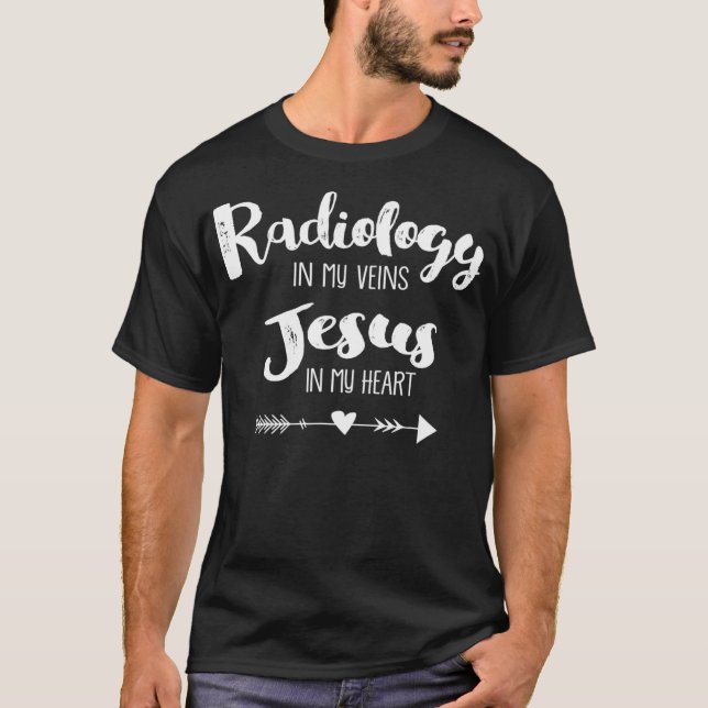 Camiseta Christian Radiology Tech T XRay Tech Gifts  (Anverso)