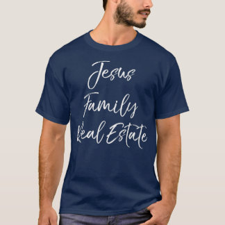 Camiseta Christian Realtor Regalo Faith Cute Jesus Family