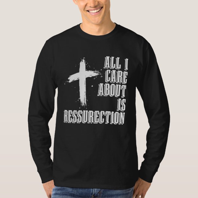 Camiseta Christian Ressurection Catholic Religion Jesus Chr (Anverso)