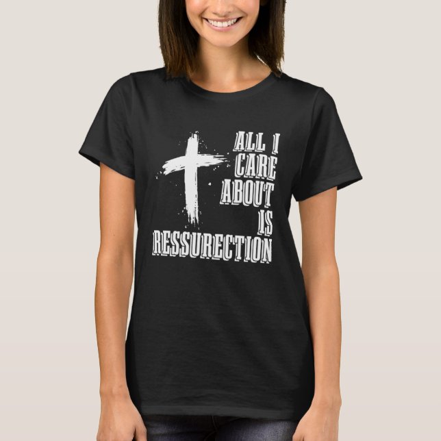 Camiseta Christian Ressurection Catholic Religion Jesus Chr (Anverso)