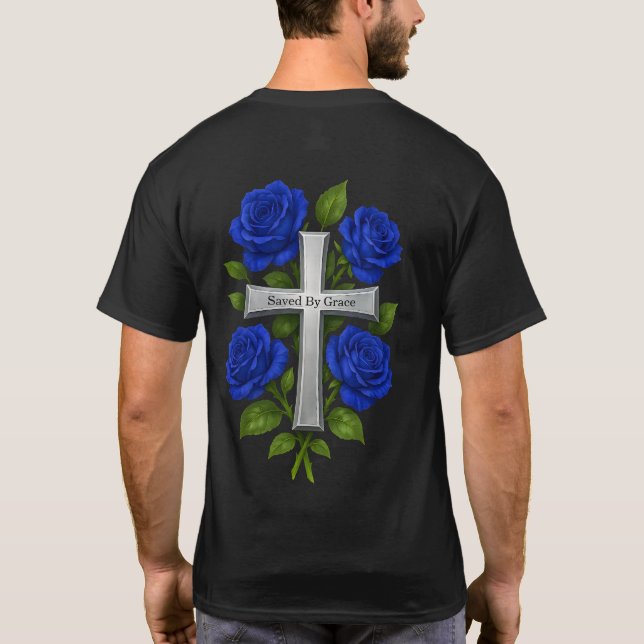 Camiseta Christian Saved By Grace (Reverso)