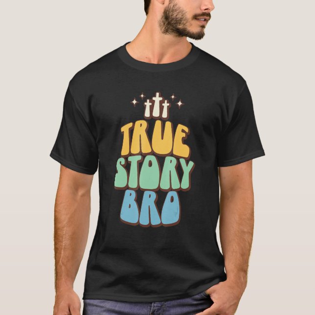 Camiseta Christian Sayings Jesus Cross Chest Faith Cross_2 (Anverso)