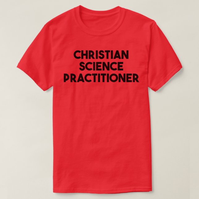 Camiseta Christian Science Practitioner  (Diseño del anverso)