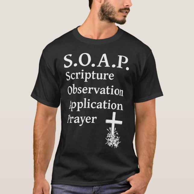Camiseta Christian Soap Scripture Observation Application P (Anverso)