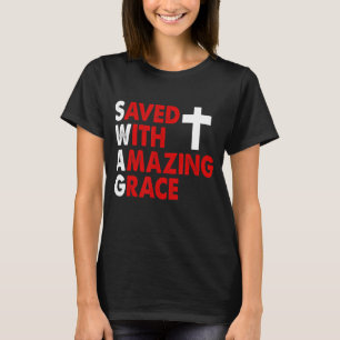 Camiseta Christian SWAG Ahorrado Con Sorprendente Gráfica G