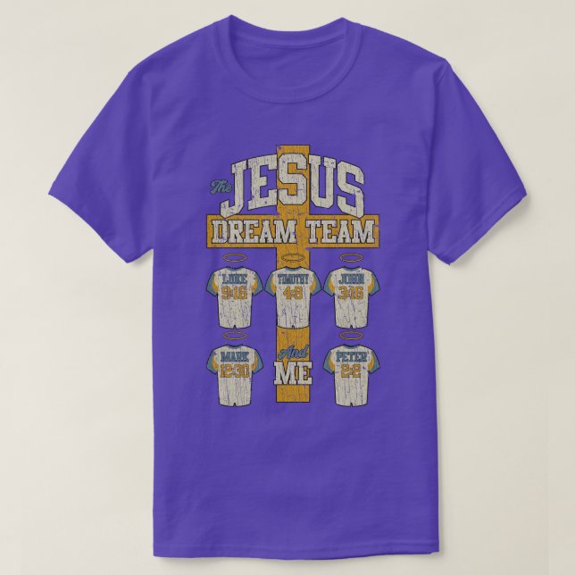 Camiseta Christian The Jesus Dream Team 2000 (Diseño del anverso)