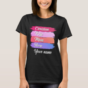 CAMISETA CHRISTIAN WIFE MOM HERO