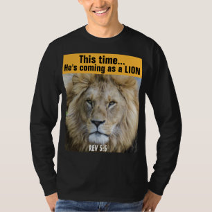CAMISETA CHRISTIANJESUS LION OF JUDAH MESSIANIC T-SHIRS