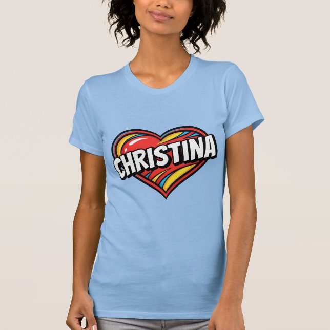 Camiseta Christina Amor (Anverso)