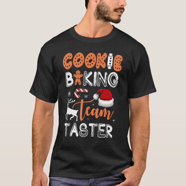 Camiseta Christine Baking Team Taster Mating Family (Anverso)