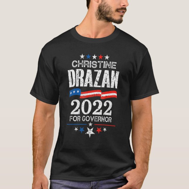 Camiseta Christine Drazan Oregon Gobernador Elecciones 2022 (Anverso)
