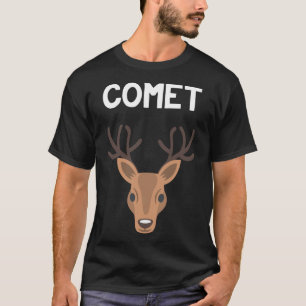 Camiseta Christm, grupo familiar de cometa Santa Reindeer