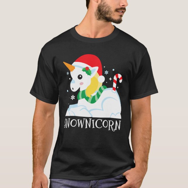Camiseta Christma, Chica de invierno divertida y graciosa d (Anverso)