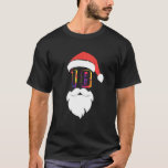 Camiseta Christma de cumpleaños 18 años de Santa 18 años<br><div class="desc">Gráfico de Navidades del Día 18 de Años de Santa María de 18 años</div>