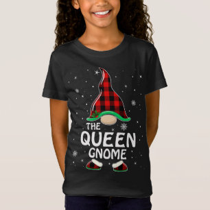Camiseta Christma de la familia coincidente de la reina Gno