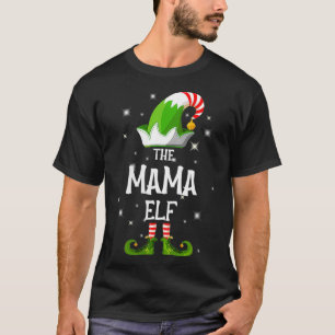 Camiseta Christma, el grupo de la familia Mama Elf