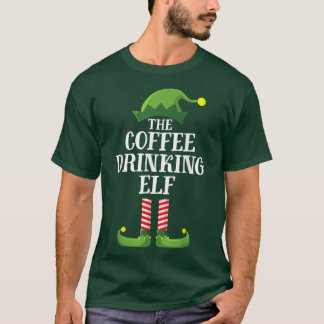 Camiseta Christma, grupo familiar de consumo de café