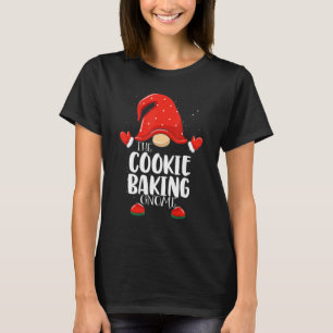Camiseta Christma, grupo familiar de Cookie Baking Gnome