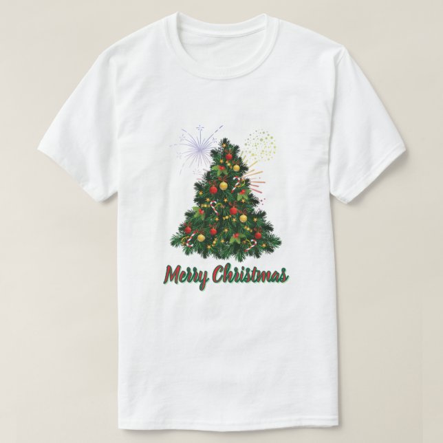 Camiseta Christmas  (Diseño del anverso)