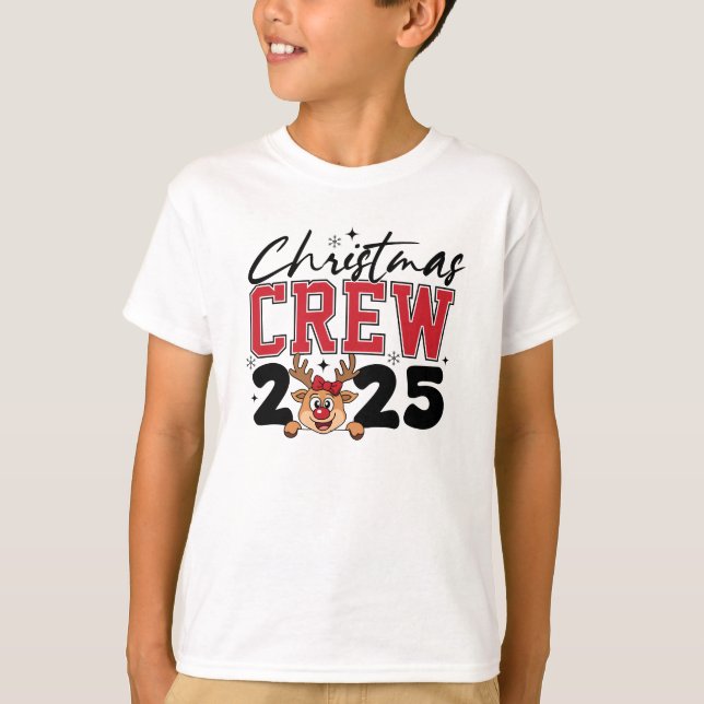 Camiseta Christmas 2025 Crew (Anverso)
