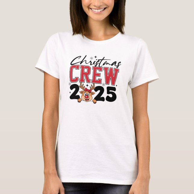 Camiseta Christmas 2025 Crew (Anverso)