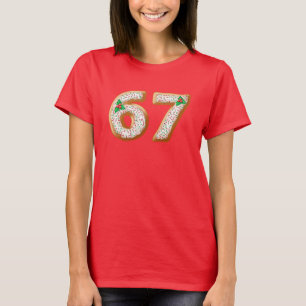 Camiseta Christmas 67 divertida meme Gen Z Seis Si