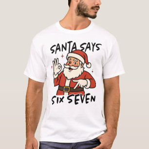 Camiseta Christmas 67 divertida Meme Gen Z Seis Si