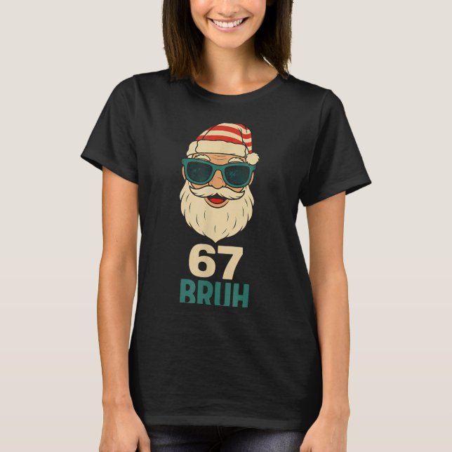 Camiseta Christmas 67 Meme Design Funny Six Seven Hands 6 7 (Anverso)