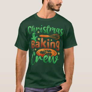 Camiseta Christmas Baking Crew Family and Friends 