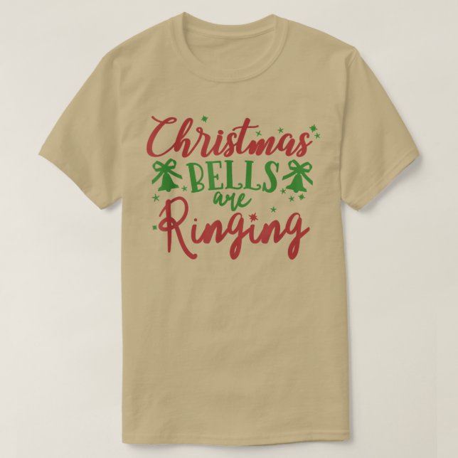 Camiseta Christmas Bells Are Ringing Ugly Xmas Ugly Christm (Diseño del anverso)