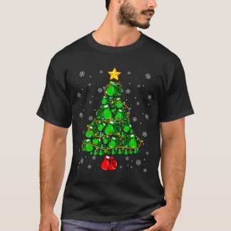 Camiseta Christmas Boxing Srts Lover Xmas Tree Lights Paj 