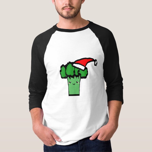 Camiseta Christmas broccoli (Anverso)