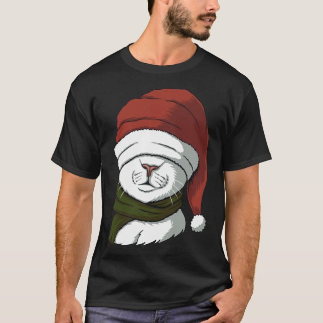 Camiseta Christmas Ca   for Cat  Cat (Anverso)
