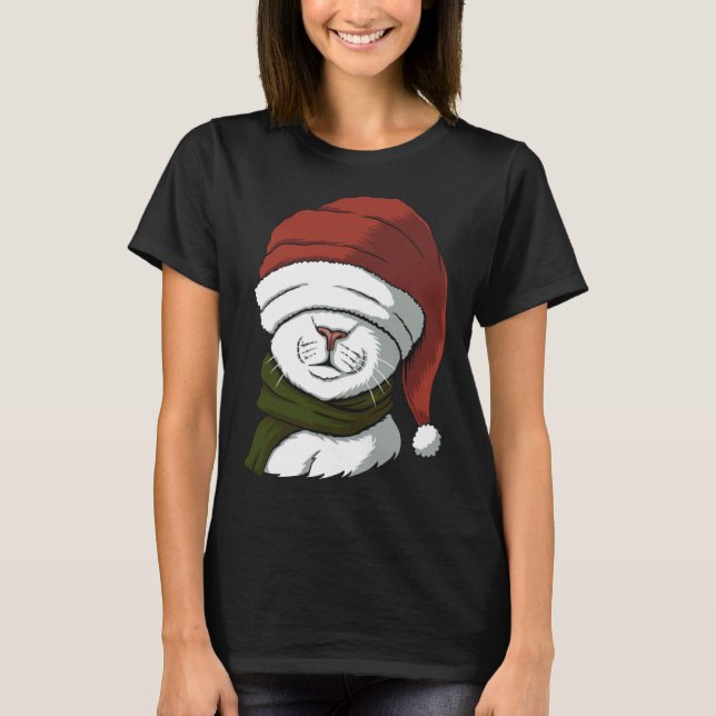 Camiseta Christmas Ca   for Cat  Cat (Anverso)