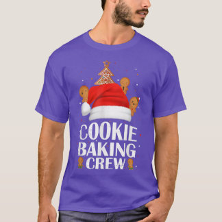 Camiseta Christmas Cookie Baking Crew Bakers Xmas Cookie Ec