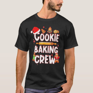 Camiseta Christmas Cookie Baking Crew  Pajamas Family Xmas
