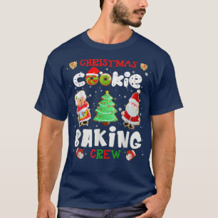 Camiseta Christmas Cookie Baking Crew Xmas Cookie Exchange 